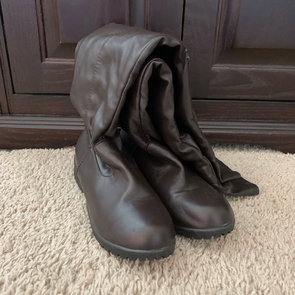Custom attack on titan cosplay boots.